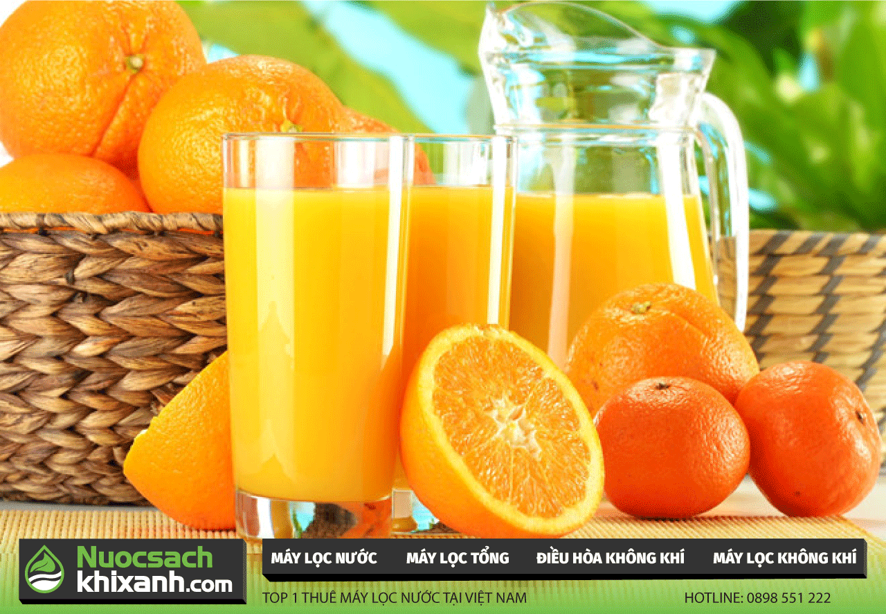 Các loại nước nên uống trong mùa hè 