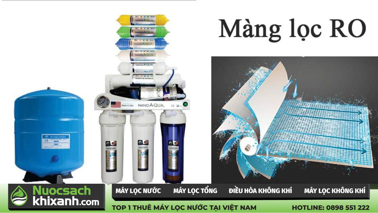 Máy lọc nước sử dụng những công nghệ lọc gì?