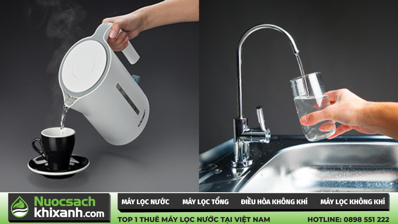 Nên uống nước đun sôi hay uống nước trực tiếp từ máy lọc sẽ tốt cho sức khỏe hơn?