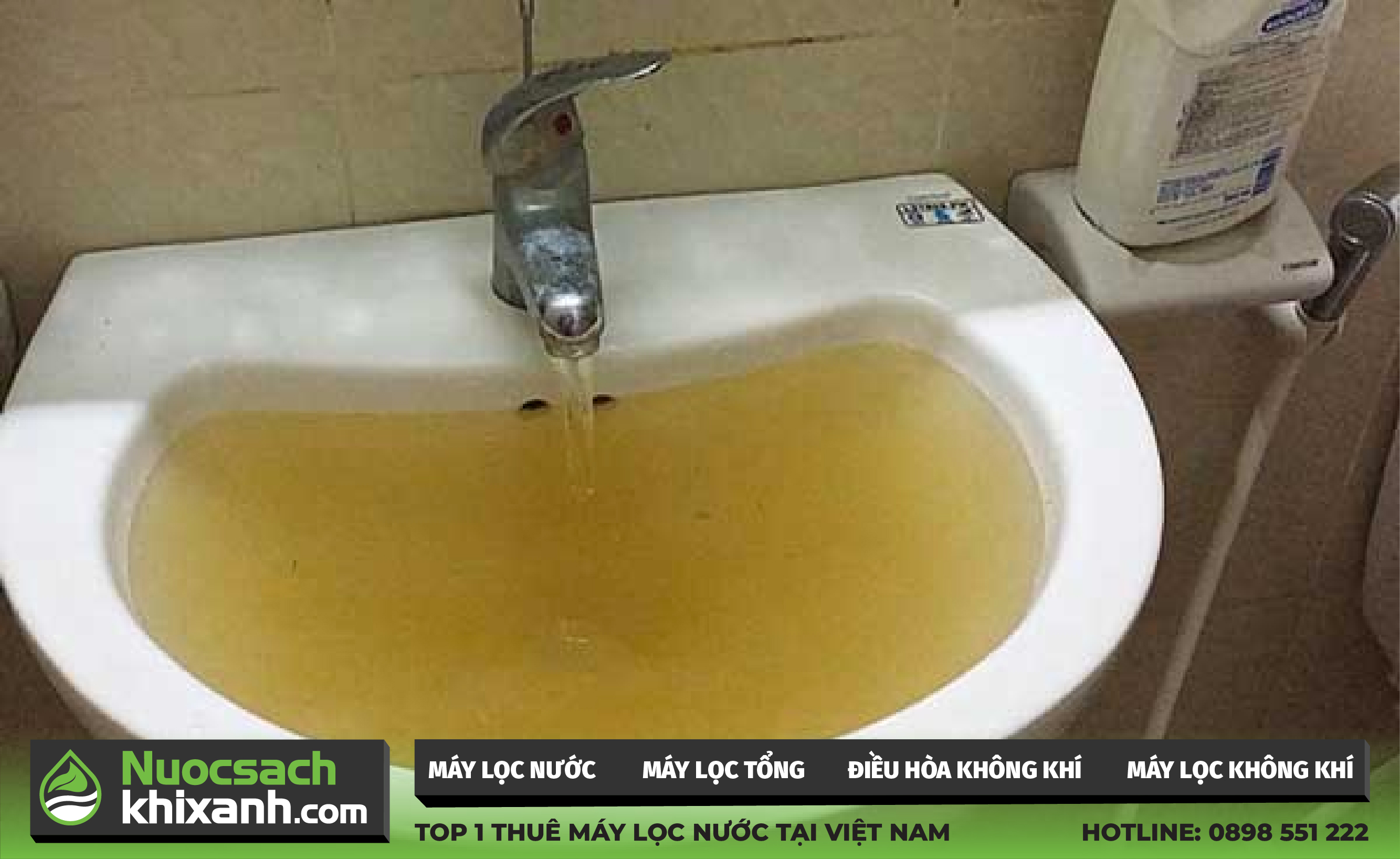 Ô nhiễm nguồn nước tại chung cư và các giải pháp khắc phục