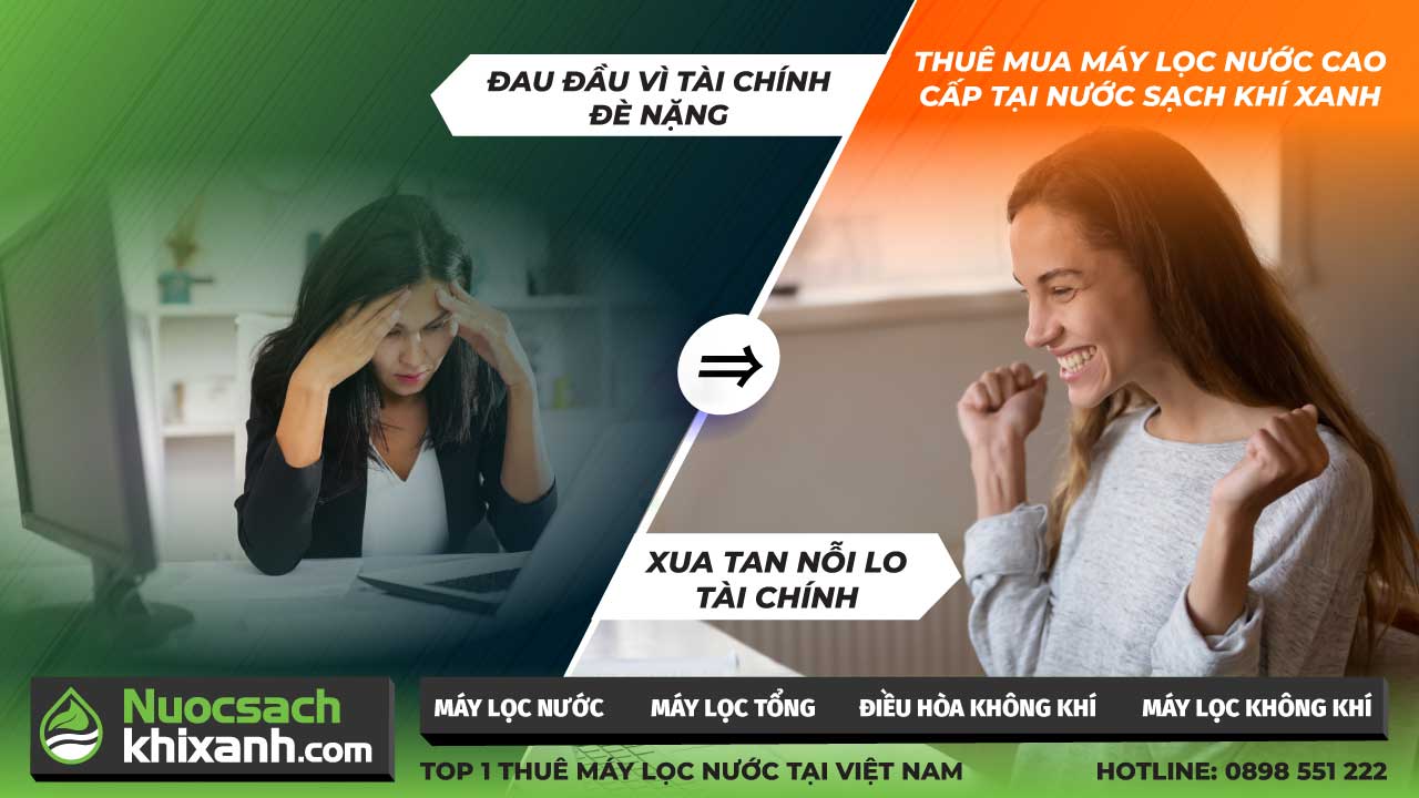 thuê mua máy lọc nước cao cấp