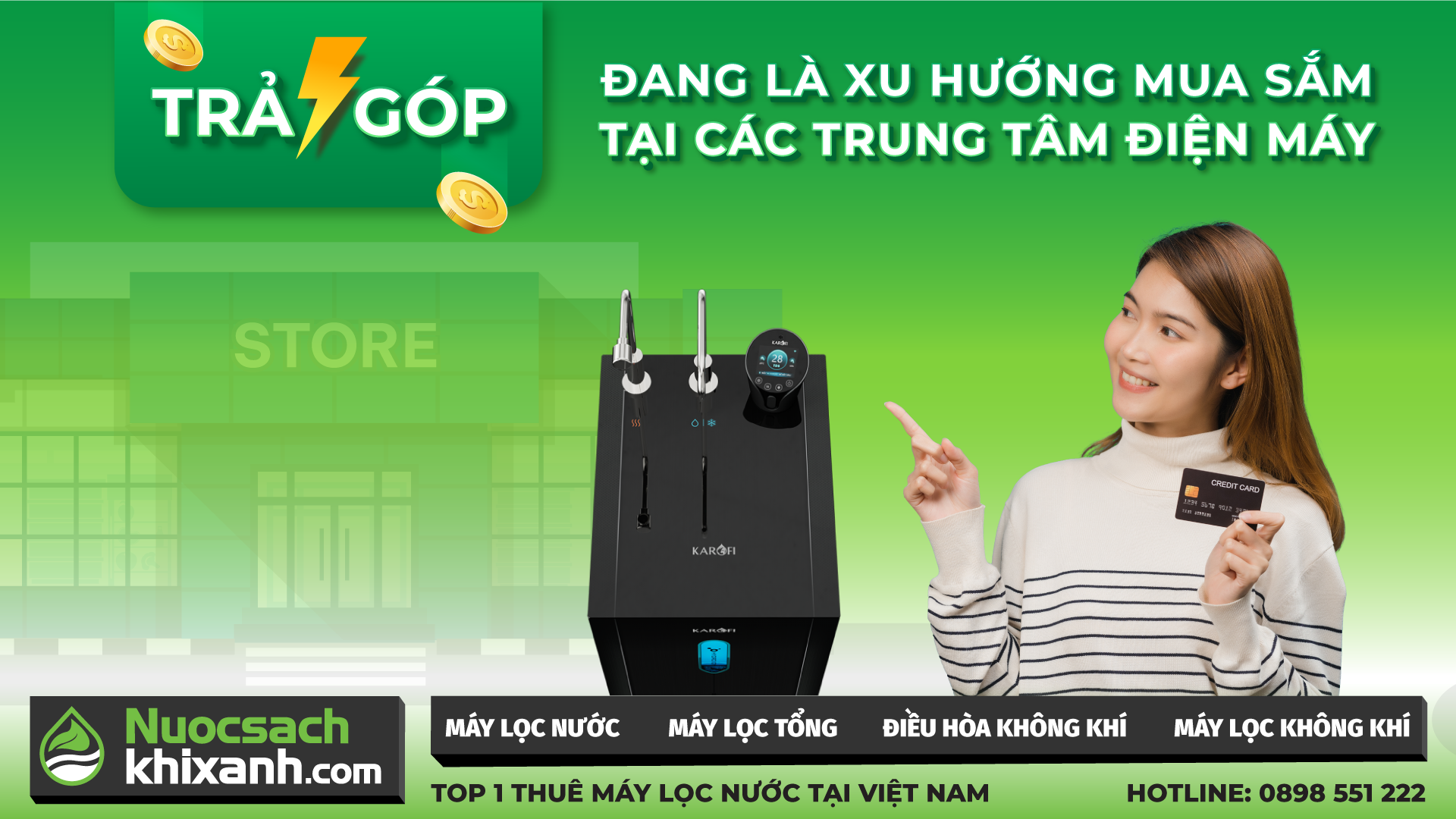 Phương án trả góp của trung tâm điện máy