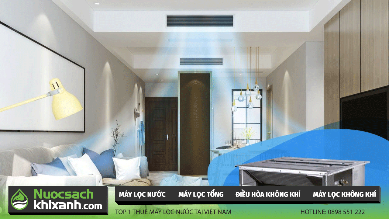 Máy lạnh âm trần và máy lạnh treo tường giống và khác nhau ra sao?