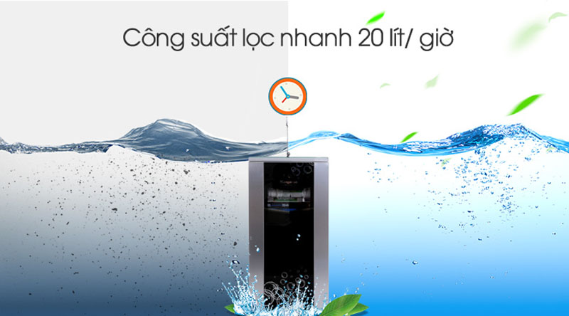 Công suất lọc Máy lọc nước RO Kangaroo VTU KG100HA 9 lõi