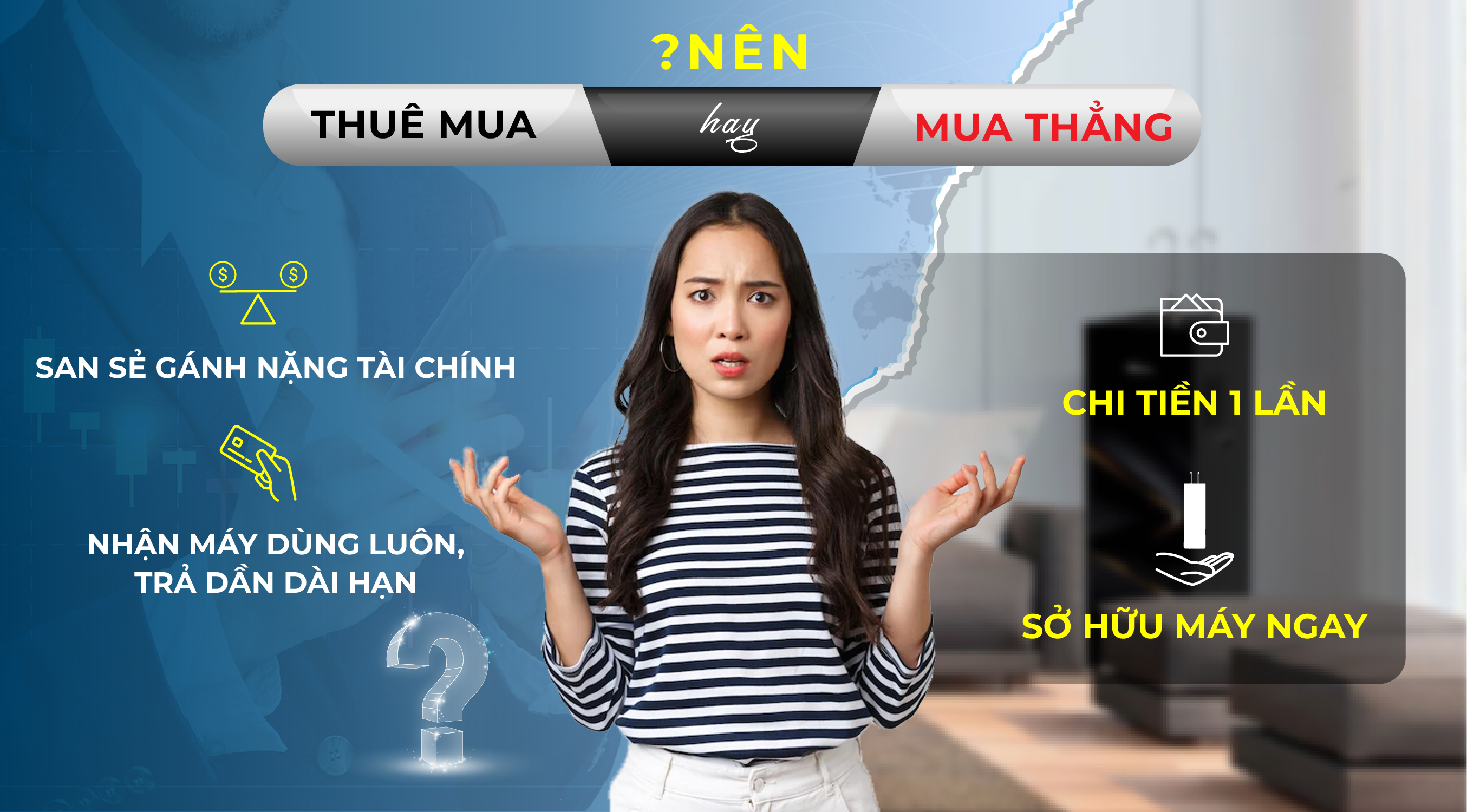 THUÊ MUA M ÁY LỌC NƯỚC  ĐANG TRỞ THÀNH MỘT XU HƯỚNG TẠI VIỆT NAM