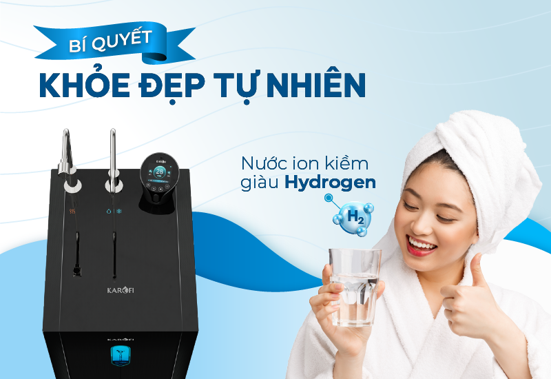 BẮT KỊP XU HƯỚNG KHỎE ĐẸP CÙNG MÁY LỌC NƯỚC HYDRO ION KAE S85 PLUS