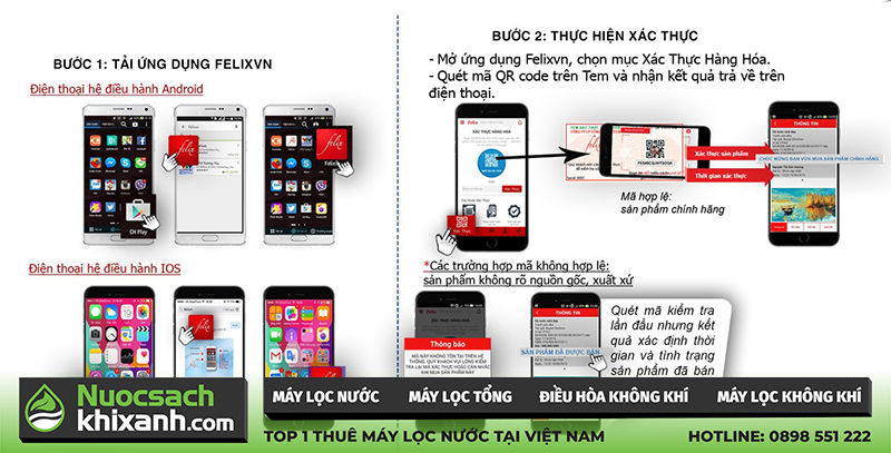 Cách nhận biết máy lọc nước Karofi chính hãng