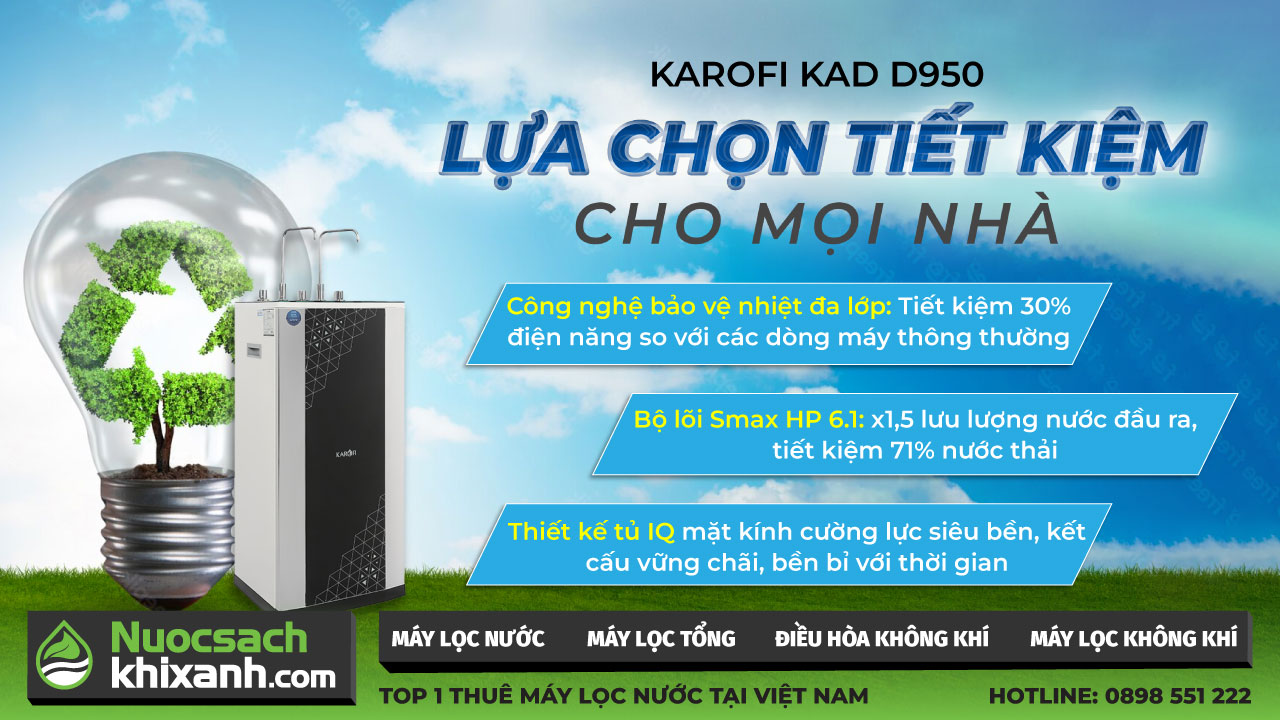 TOP 3 DÒNG MÁY LỌC NƯỚC KAROFI 10 LÕI ĐƯỢC TIN DÙNG NHẤT