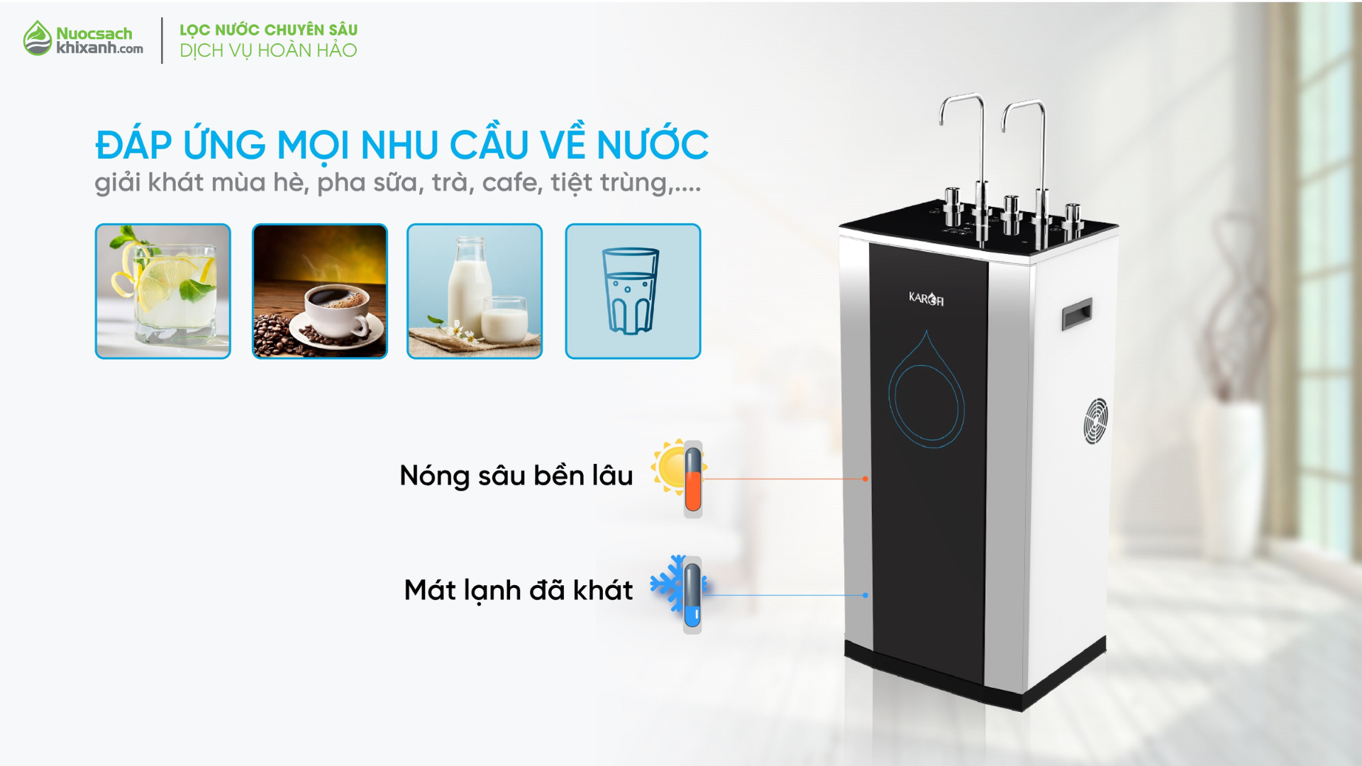 Nước Sạch Khí Xanh - Đối tác tin cậy cho dịch vụ thuê mua trả góp