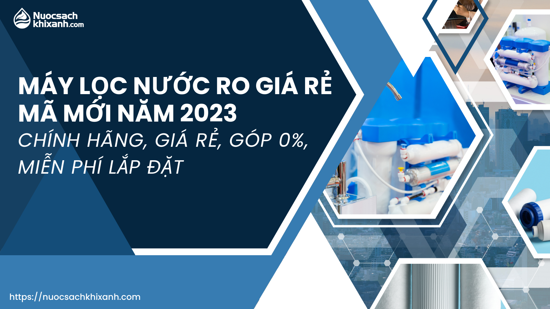 Máy Lọc Nước RO Giá Rẻ mã mới năm 2023, Chính hãng, Giá rẻ, Góp 0%, Miễn phí lắp đặt