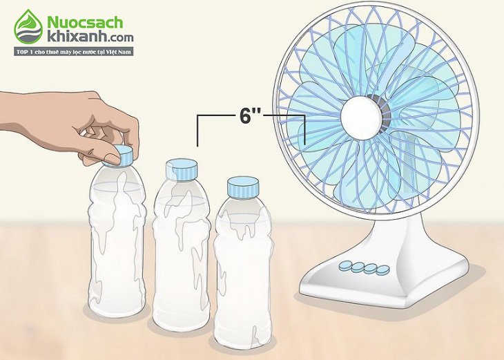 Cách Chế Quạt Thường Thành Quạt Hơi Nước Cho Mùa Hè Nóng Nực 